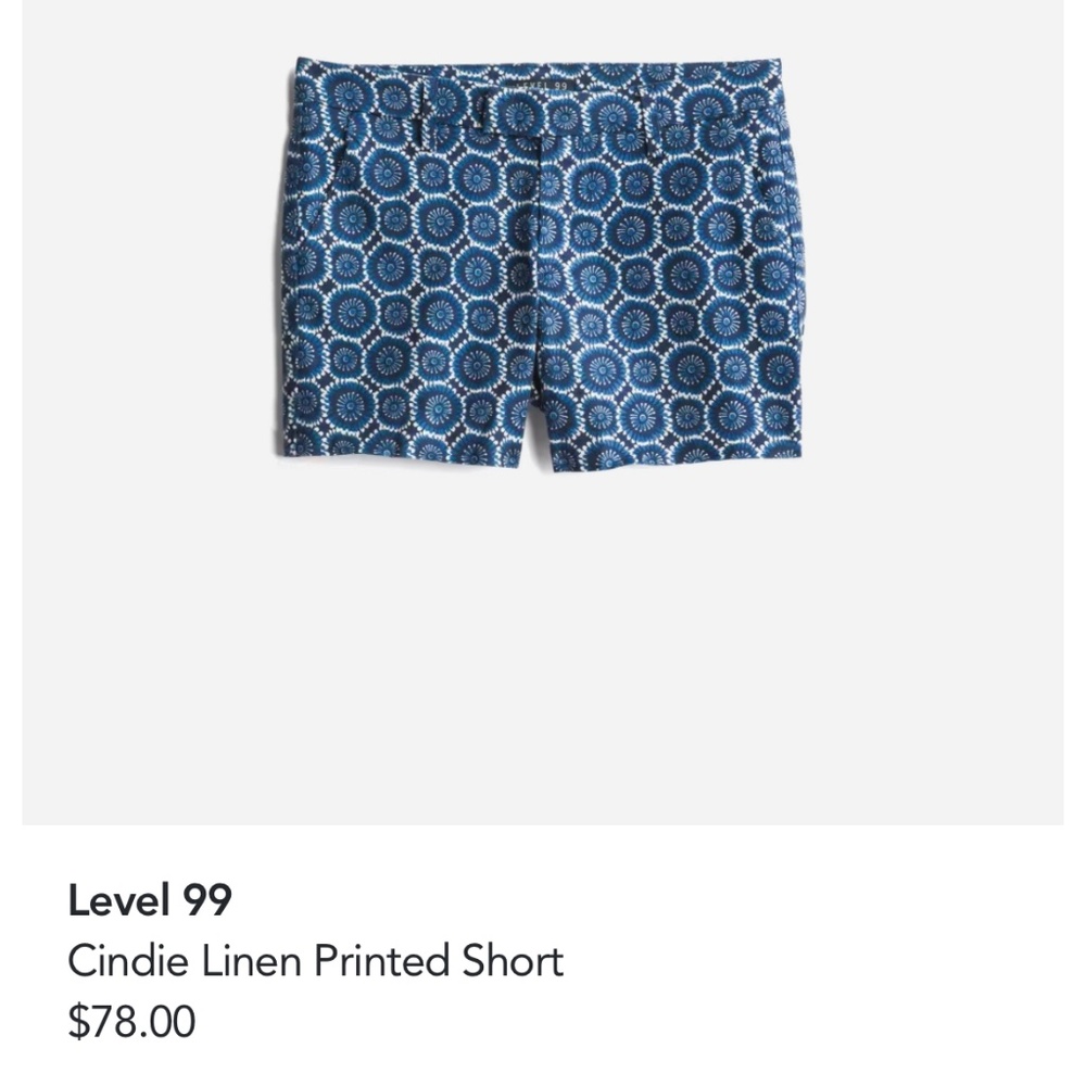 Level 99 - Stitchfix Pronted Shorts Size 31
